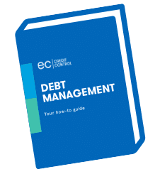 Debt management guide button